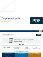 HASI Q3 Corporate Profile Nov 13 2023 - VF