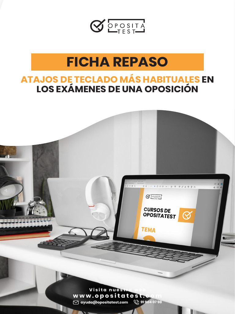 Ficha Repaso: EN Los Exámenes de Una Oposición | PDF