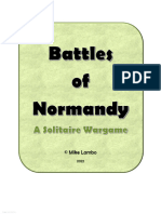 Battles of Normandy A Solitaire Wargame
