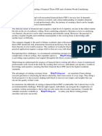Financial Thesis PDF