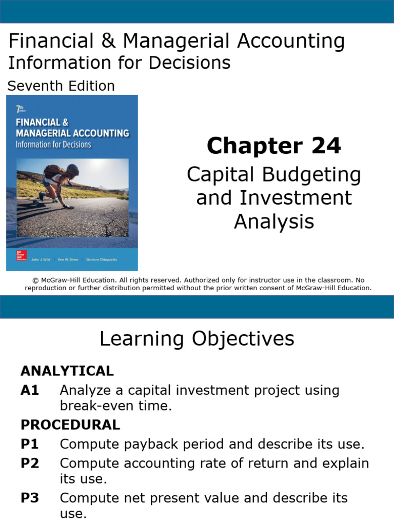 Capital Budgeting for Managers | PDF | Net Present Value | Internal ...