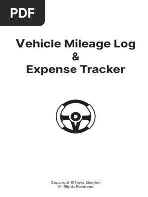 Mileage Log Book