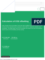 Calculation of CO2 Encon