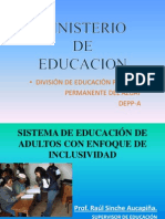 Educación Inclusiva-Prof.Raúl Sinche