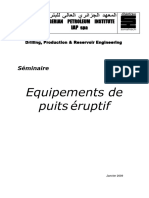 Equipements de Puits Éruptif