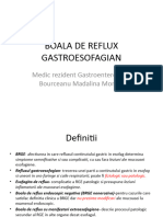 Boala de Reflux Gastroesofagian