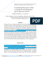 Week 4. Widening The Colonial Encounter Asian Connections Inside French Indochina During The Interwar Period