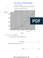 1.8.1-Distance-Time Graph-Set-2-qp-ms-Preview-questions