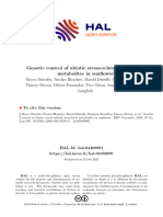 Genetic Control of Abiotic Stress-Related Specialized Metabolites in Sunflower