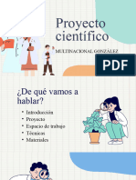 Presentación Proyecto Científico Infantil Ilustrado Colores Pasteles