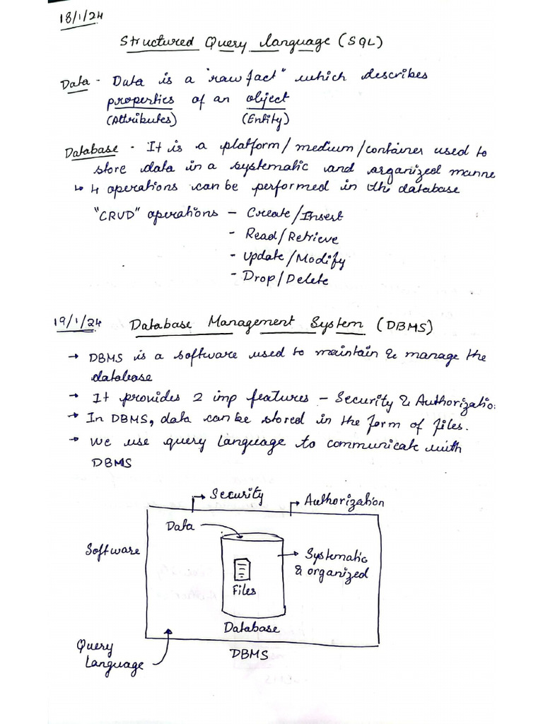 sql_handwritten_notes | PDF