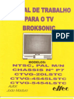 Manual TV Broksonic Mod. Ctvg20lstc - 4545lstc - 5454lstc