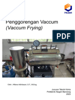 Jobsheet Vaccum Frying