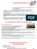 A literatura no tempo das Irmandades gallego 4 de eso