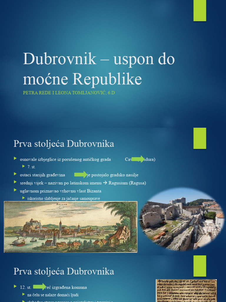 Dubrovnik - Uspon Do Moćne Republike v2 | PDF