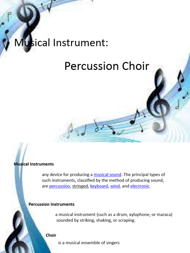 Musical Instrument | PDF