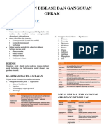 PARKINSON DISEASE DAN GANGGUAN GERAK