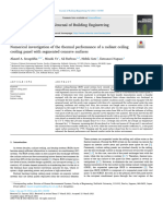 Numerical Investigation of The Thermal Performance of A Radiant Ceiling Cooling Panel With Segmented Concave Surfaces