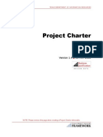 Template for Project Charter