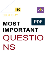 HISTORY Most Important Questions (Prashant Kirad)