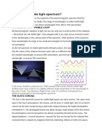 What Is The Visible Light Spectrum