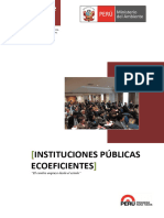 Instituciones Públicas Ecoeficientes MINAM