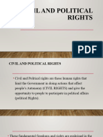 WEEK 7 Civil and Political Rights 1