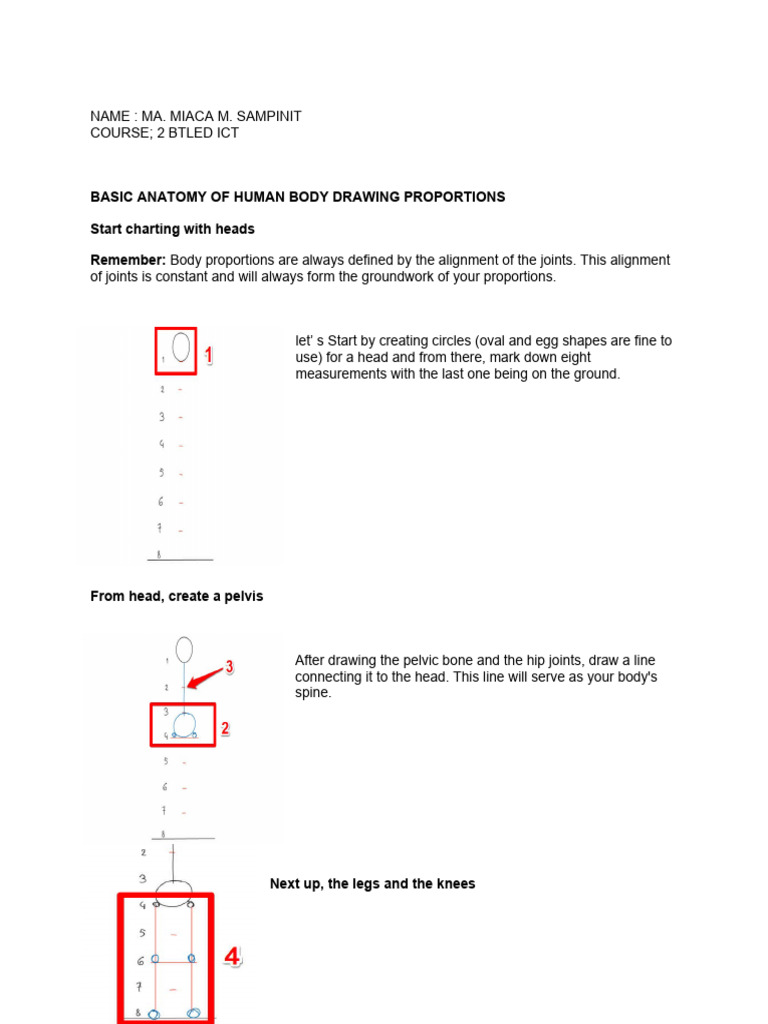 basic anatomy of body parts | PDF