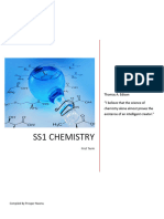 SS1 Chemistry First Term Note