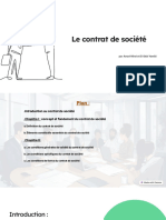 Le Contrat de Societe