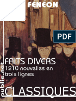 Félix Fénéon - Faits Divers-Publie - Net (2011)