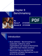 Benchmarking: by Manoj P 211101055 Monish B 211101058