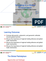 Ch. 04. Managing in Global Environment (Ext Env)