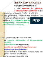 Chapter 3 URBAN GOVERNANCE