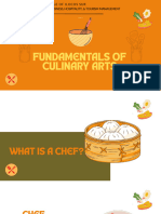 Fundamentals of Culinary Arts