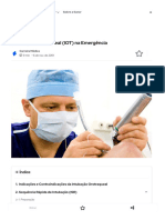 Intubação Orotraqueal (IOT) Na Emergência - Sanar Medicina