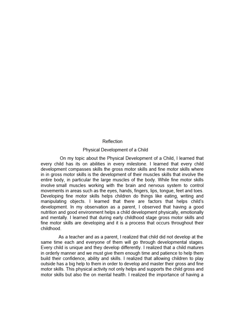 Reflection | PDF