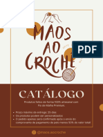 Catálogo - Mãos Ao Crochê