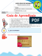 Guia de Aprendizaje Semana Del 22 Al 26 de Mayo