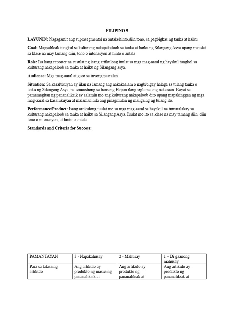 Filipino 9 Pdf