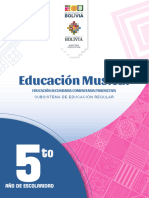 5to Año de Escolaridad - Educación Musical (2024)