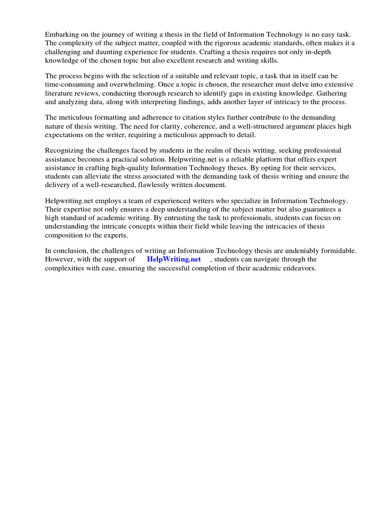 Info tech thesis titles pdf thesis world wide web