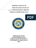 Fix - Proposal PKL 2022 Komunikasi Bahasa Jepang Tingkat Menengah Atas