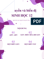 Di Truyền, Biến Dị