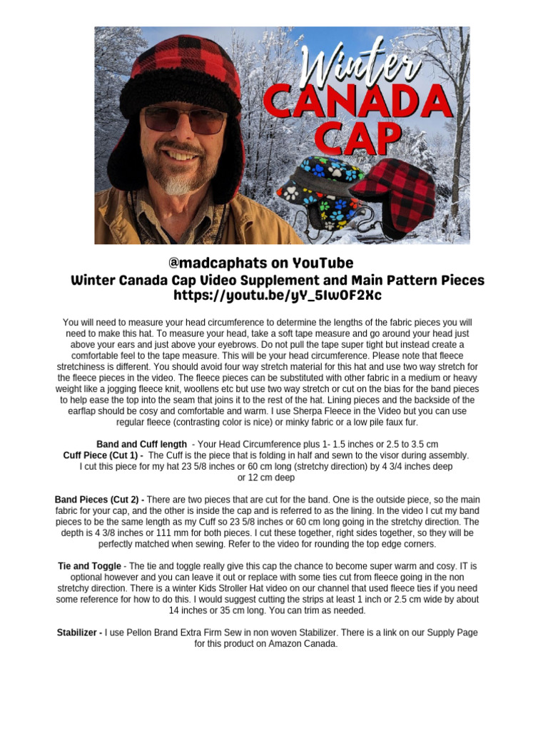 Winter Canada Cap Combined | PDF