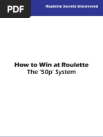 Roulette System - 50p Wins