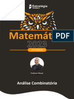 Analise Combinatoria, Pablo Marçal