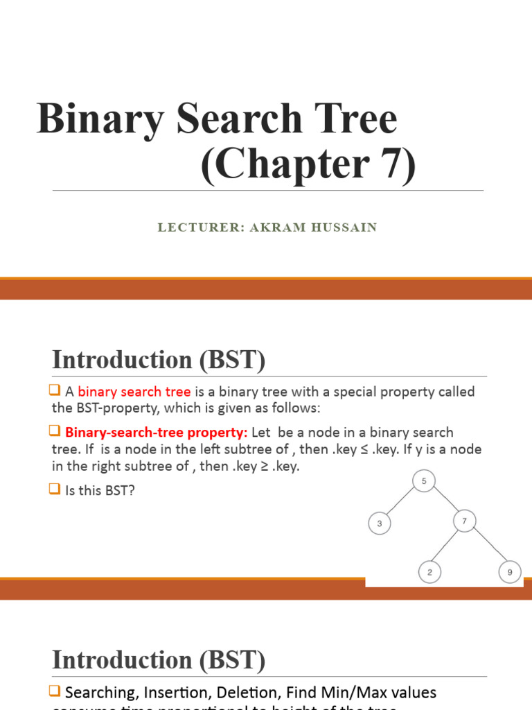 Tree (BST) | PDF