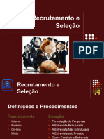 Módulo 3 - Recrutamento e Seleção