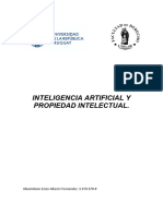 Inteligencia Artificial y Propiedad Intelectual